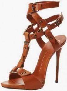 Giuseppe Zanotti crocodile sandals + Giuseppe Zanotti spring summer 2014 + designer black dress sandals + designer leather high heel gladiator sandals + Giuseppe Zanotti Women's E40065 Leather Wrap Strap Dress Sandal